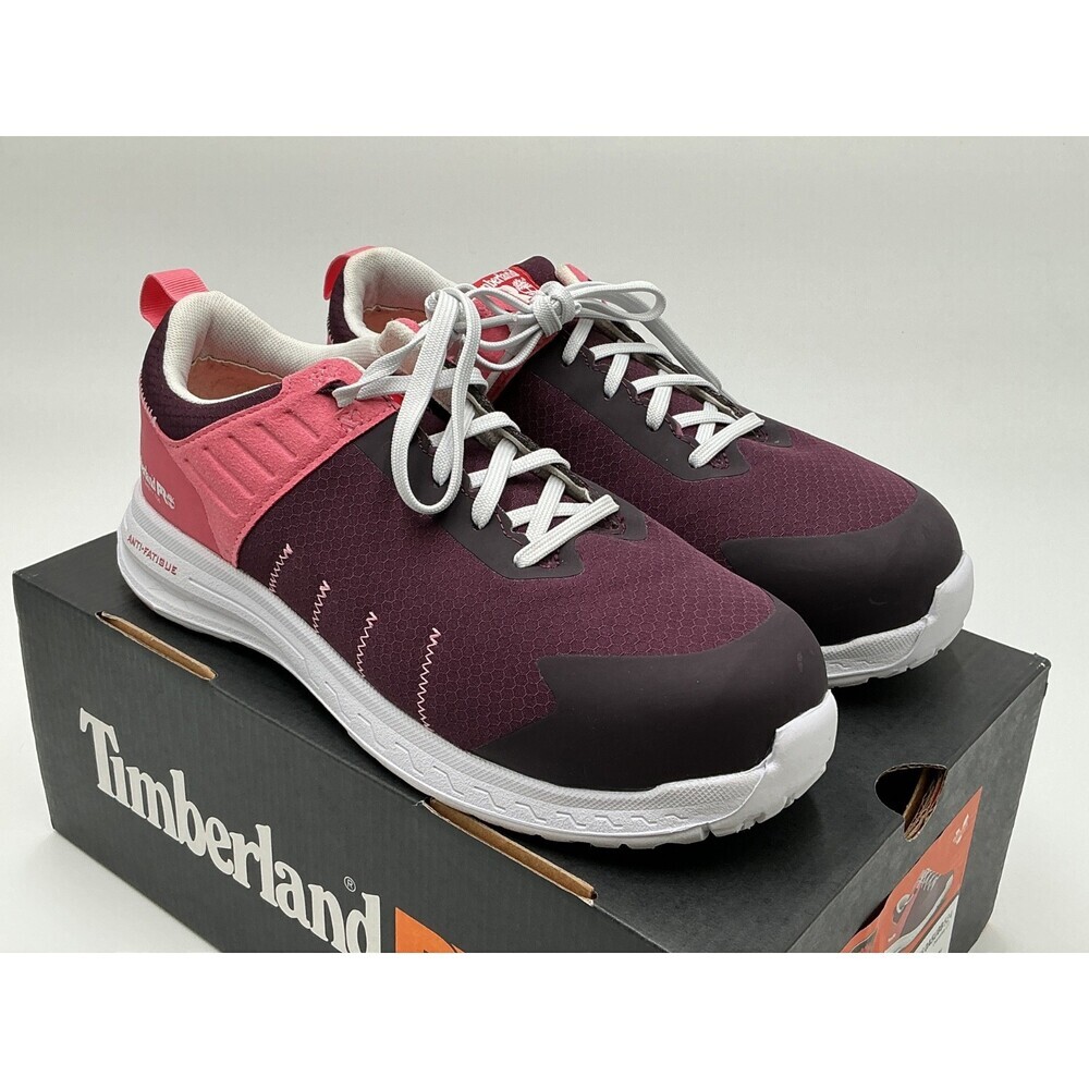 Timberland Pro Overdrive CT TB 0A5UBB524 Womens US 7.5 Purple Work Shoes ebay125